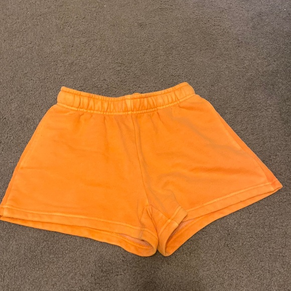 TNA Orange Shorts - Picture 1 of 5